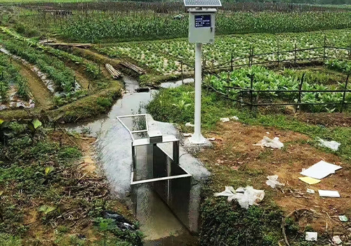 超聲波明渠流量計用于灌區測流量
